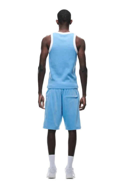 WAFFLE KNIT TANKTOP BLUE(Waffle Knit Tanktop Blue) 5 WAFFLE KNIT TANKTOP BLUE(Waffle Knit Tanktop Blue) -Simple Daily Wear Store 0000 2406 6PM ECOM COLLECTION 2 LOOK 35 13413 min