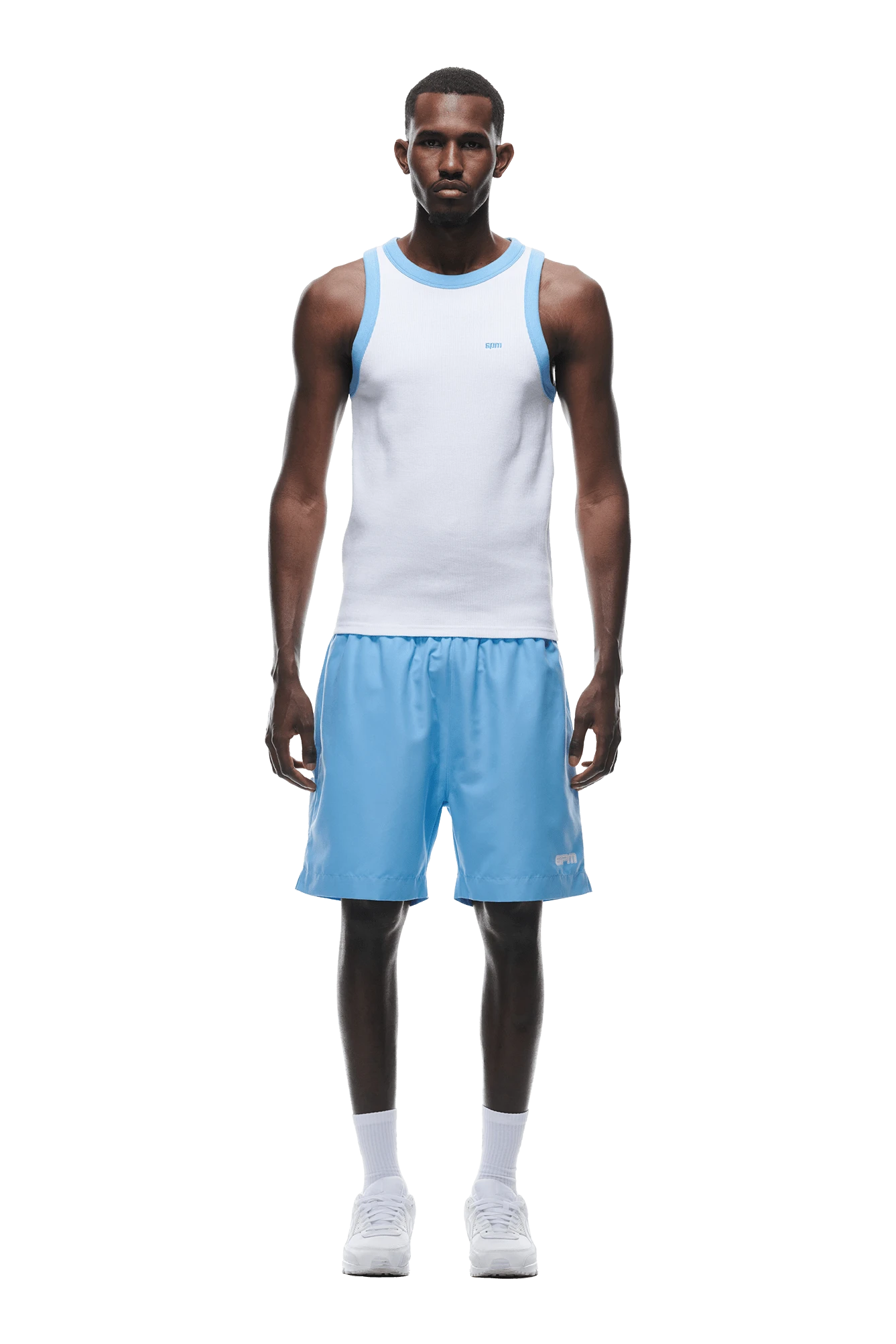 WAFFLE KNIT TANKTOP WHITE(Waffle Knit Tanktop White) 1 WAFFLE KNIT TANKTOP WHITE(Waffle Knit Tanktop White)