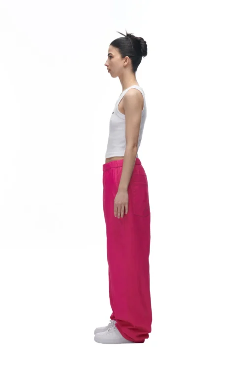 LH NYLON PANTS PINK(Lh2 Pants Pink) -Simple Daily Wear Store 0014 6PM ECOM LH 2 Look 33 0803 scaled