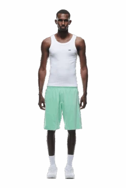 VELOUR SHORTS LIGHT MOSS(Velour Shorts Light Moss)