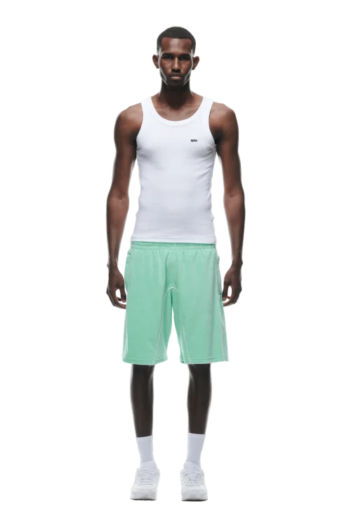 VELOUR SHORTS LIGHT MOSS(Velour Shorts Light Moss)