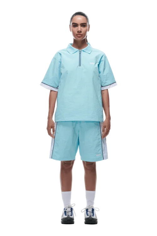 WARM UP NYLON HALF ZIP LIGHT BLUE(Warm Up Nylon Half Zip Light Blue) -Simple Daily Wear Store 0029 2406 6PM ECOM COLLECTION 2 LOOK 29 13532 min