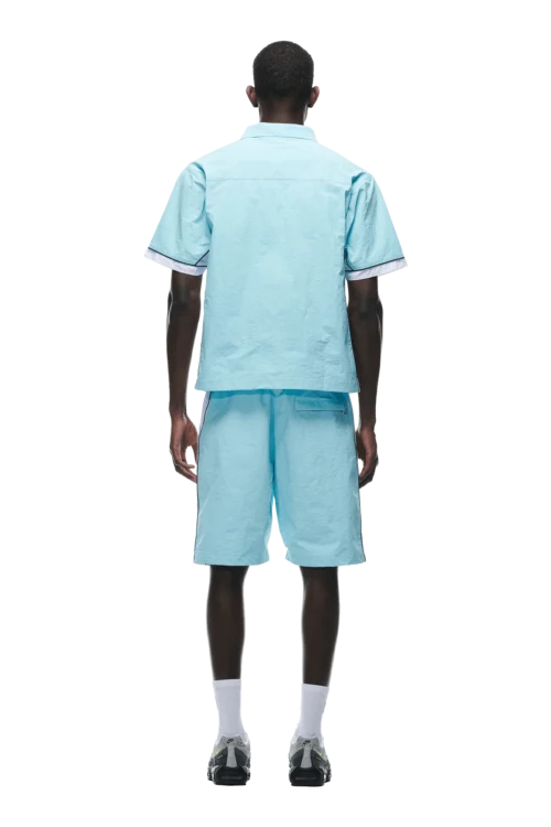 WARM UP NYLON HALF ZIP LIGHT BLUE(Warm Up Nylon Half Zip Light Blue) -Simple Daily Wear Store 0030 2406 6PM ECOM COLLECTION 2 LOOK 29 13162 min