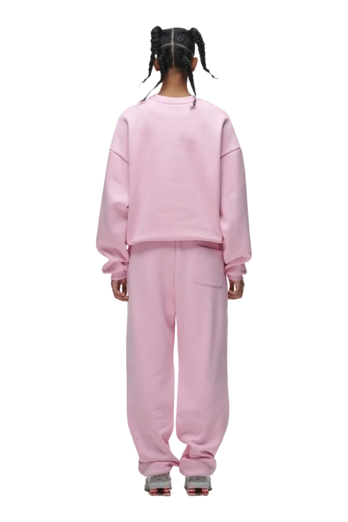 CREWNECK BABY PINK(Crew Neck Pink) -Simple Daily Wear Store 0034 6PM ECOM 6PM plus Look 42 1963