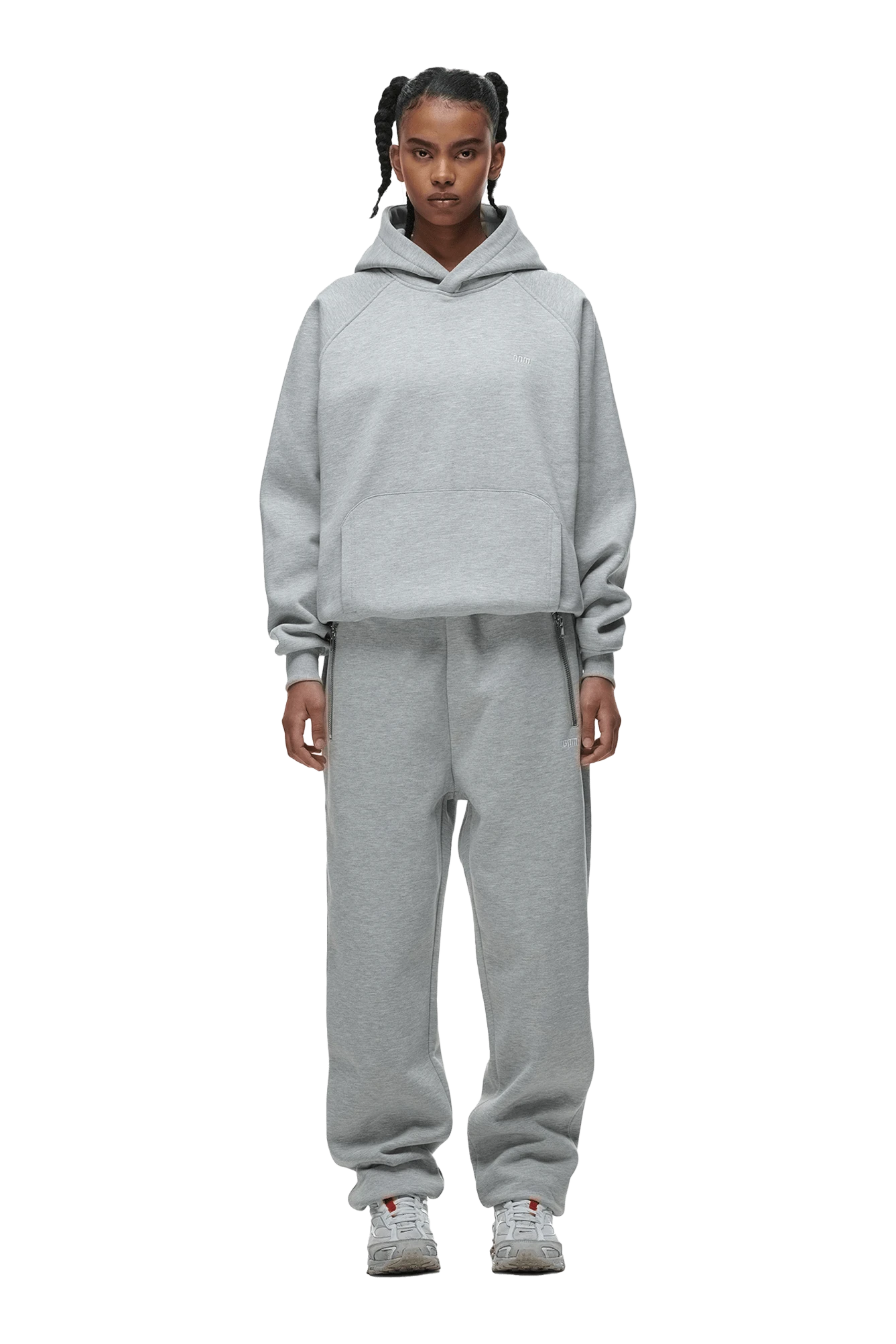 HOODIE GREY MELANGE(Hoodie Grey) 5 HOODIE GREY MELANGE(Hoodie Grey) - Image 5