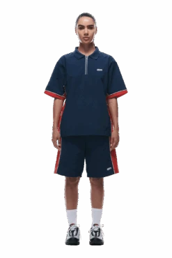 WARM UP NYLON HALF ZIP NIGHT SKY(Warm Up Nylon Half Zip Night Sky) -Simple Daily Wear Store 0041 2406 6PM ECOM COLLECTION 2 LOOK 27 13585 min