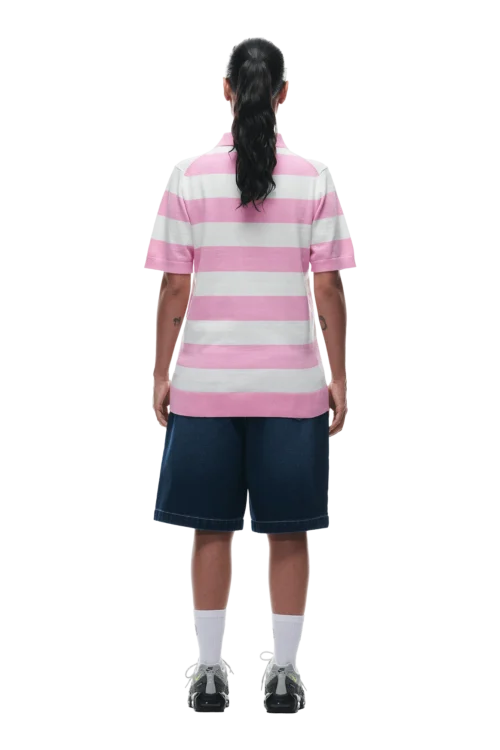 STRIPED POLO PINK(Striped Polo Pink) 11 STRIPED POLO PINK(Striped Polo Pink) -Simple Daily Wear Store 0051 2406 6PM ECOM COLLECTION 2 LOOK 25 13521 min