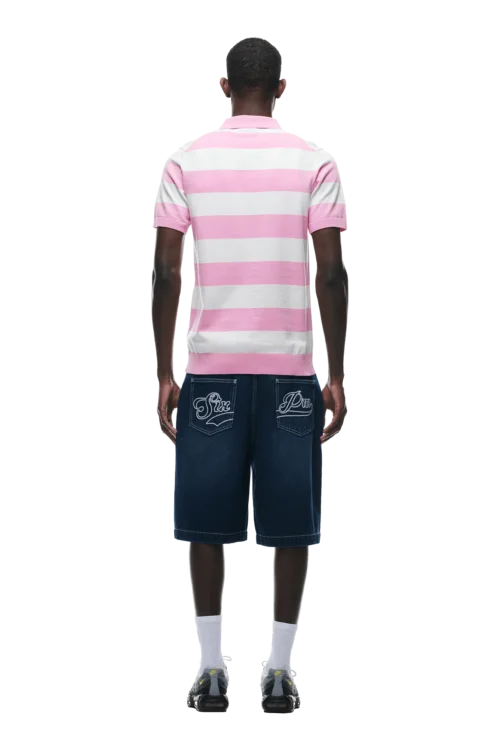 STRIPED POLO PINK(Striped Polo Pink) 8 STRIPED POLO PINK(Striped Polo Pink) -Simple Daily Wear Store 0054 2406 6PM ECOM COLLECTION 2 LOOK 25 12899 min