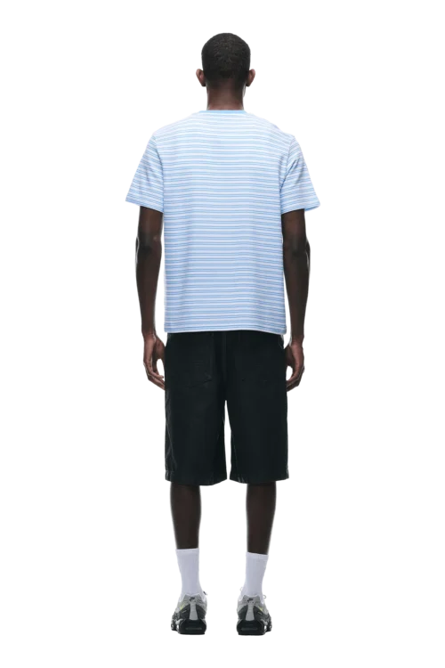 STRIPED T-SHIRT BLUE(Striped T Shirt Blue) -Simple Daily Wear Store 0071 2406 6PM ECOM COLLECTION 2 LOOK 22 12800 min