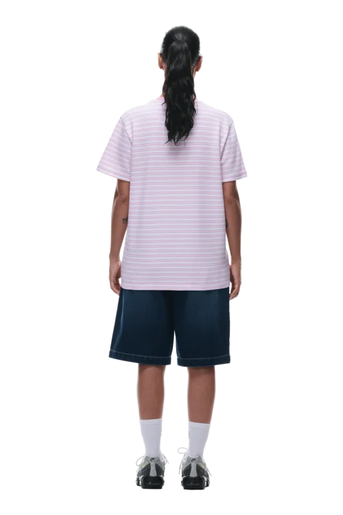 STRIPED T-SHIRT PINK(Striped T Shirt Pink) -Simple Daily Wear Store 0074 2406 6PM ECOM COLLECTION 2 LOOK 21 13498 min