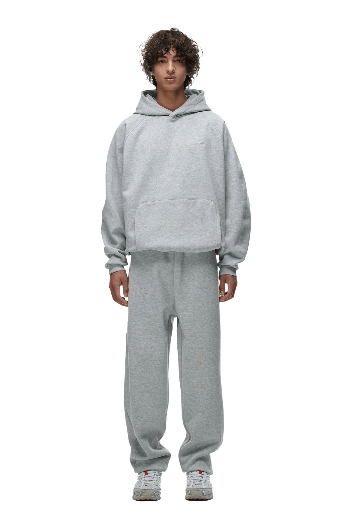 HOODIE GREY MELANGE(Hoodie Grey) 2 HOODIE GREY MELANGE(Hoodie Grey) - Image 2