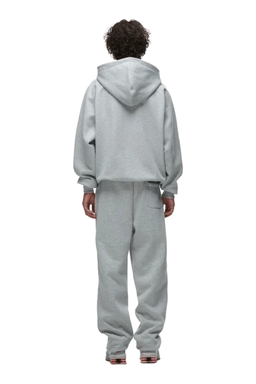 ZIP HOODIE GREY MELANGE(Zip Hoodie Grey) -Simple Daily Wear Store 0079 6PM ECOM 6PM plus Look 27 1279 min