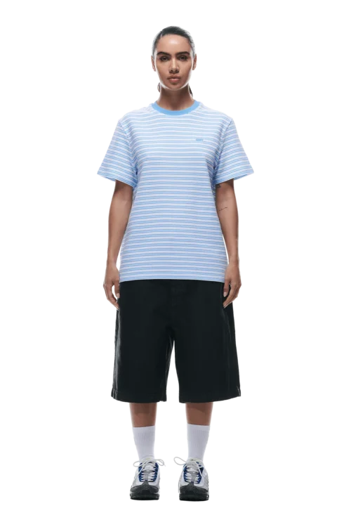 STRIPED T-SHIRT BLUE(Striped T Shirt Blue) -Simple Daily Wear Store 0089 2406 6PM ECOM COLLECTION 2 LOOK 19 13090 min