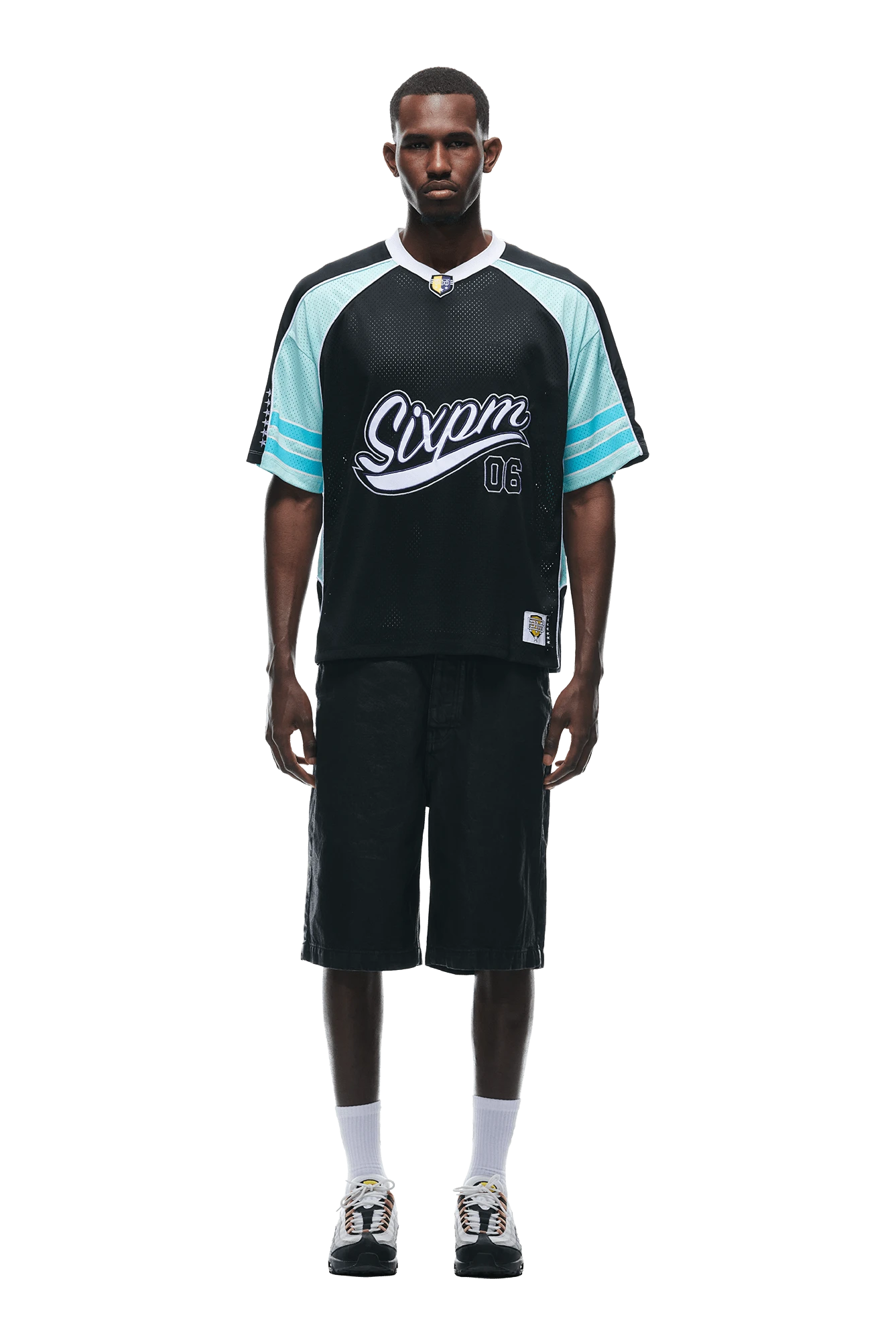 SUMMER FOOTBALL JERSEY BLACK(Summer Football Jersey Black)