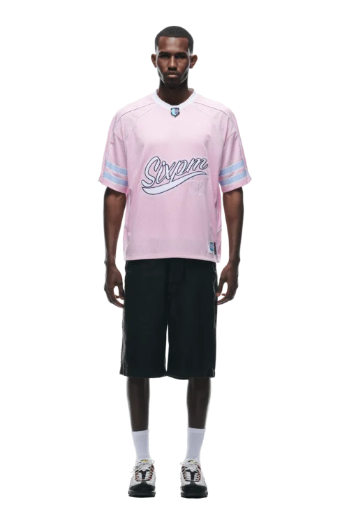 SUMMER FOOTBALL JERSEY PINK(Summer Football Jersey Pink)