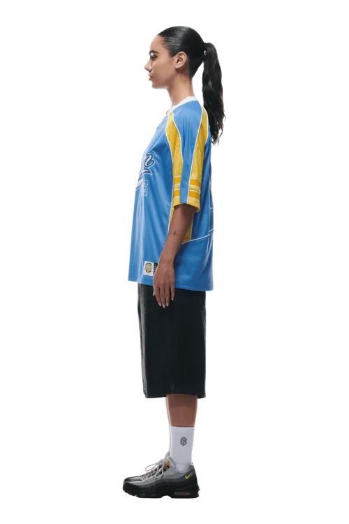SUMMER FOOTBALL JERSEY BLUE(Summer Football Jersey Blue) -Simple Daily Wear Store 0100 2406 6PM ECOM COLLECTION 2 LOOK 17 13177 min
