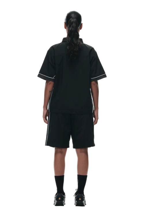 WARM UP NYLON HALF ZIP BLACK(Warm Up Nylon Half Zip Black) -Simple Daily Wear Store 0108 2406 6PM ECOM COLLECTION 2 LOOK 16 12627 min