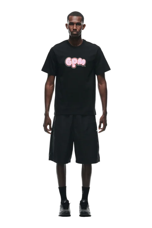 BUBBLE LOGO T-SHIRT BLACK(Bubble Logo T Shirt Black)