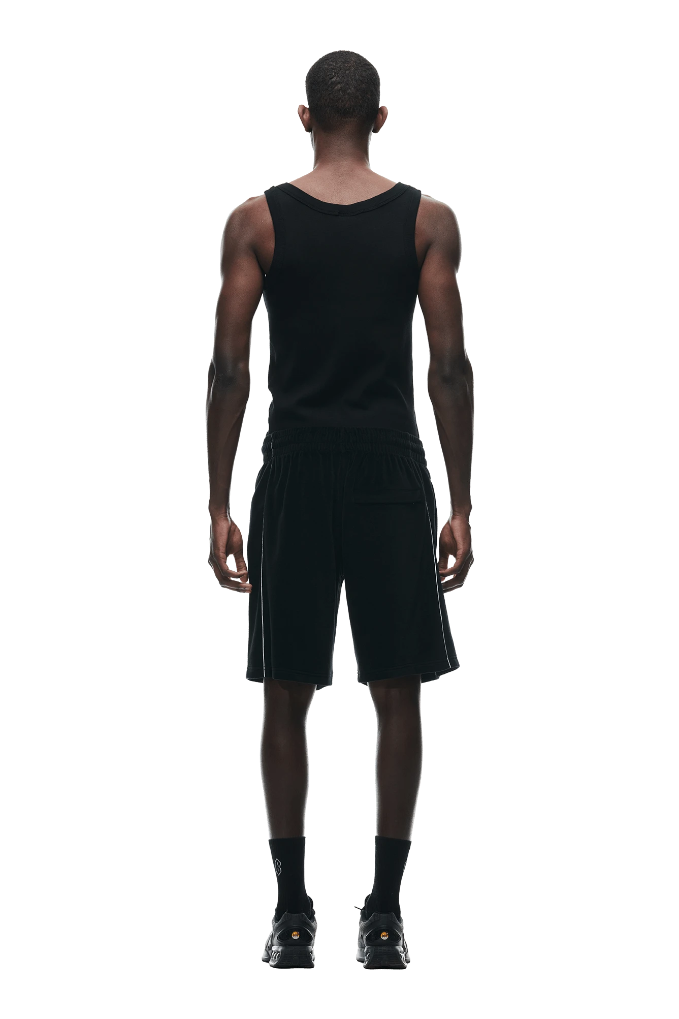 VELOUR SHORTS BLACK(Velour Shorts Black) 3 VELOUR SHORTS BLACK(Velour Shorts Black) - Image 3