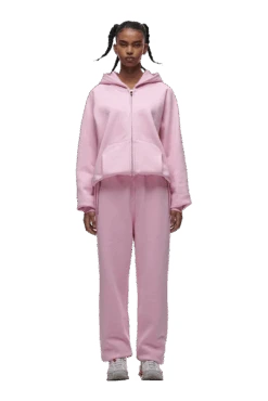 ZIP HOODIE BABY PINK(Zip Hoodie Pink) -Simple Daily Wear Store 0140 6PM ECOM 6PM plus Look 07 0353 min