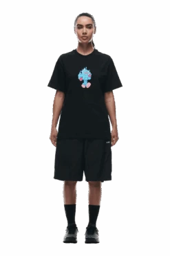 NOT HOT T-SHIRT BLACK(Not Hot T Shirt Black) -Simple Daily Wear Store 0143 2406 6PM ECOM COLLECTION 2 LOOK 10 12401 min