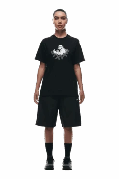 GEMS T-SHIRT BLACK(Gems T Shirt Black) -Simple Daily Wear Store 0158 2406 6PM ECOM COLLECTION 2 LOOK 07 12349 min