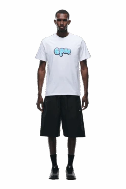 BUBBLE LOGO T-SHIRT WHITE(Bubble Logo T Shirt White)