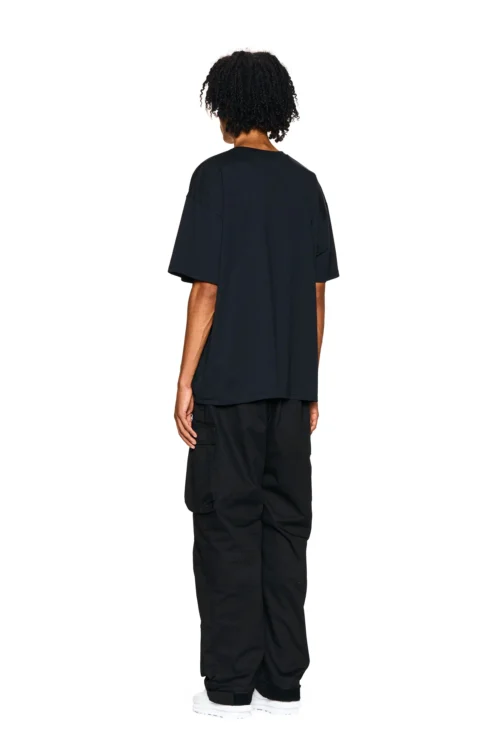 PHONE T-SHIRT BLACK(6110 T Shirts Black) -Simple Daily Wear Store 07102020 6PM LOVEHURTS 01Look 34