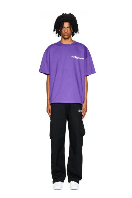 FUCK LOVE T-SHIRT PURPLE(Fuck Love T Shirt Purple)