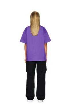 FUCK LOVE T-SHIRT PURPLE(Fuck Love T Shirt Purple) -Simple Daily Wear Store 07102020 6PM LOVEHURTS 04Look 0389