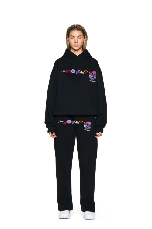 FUCK LOVE JOGGER BLACK(Fuck Love Jogger Black) -Simple Daily Wear Store 07102020 6PM LOVEHURTS 11Look 1031
