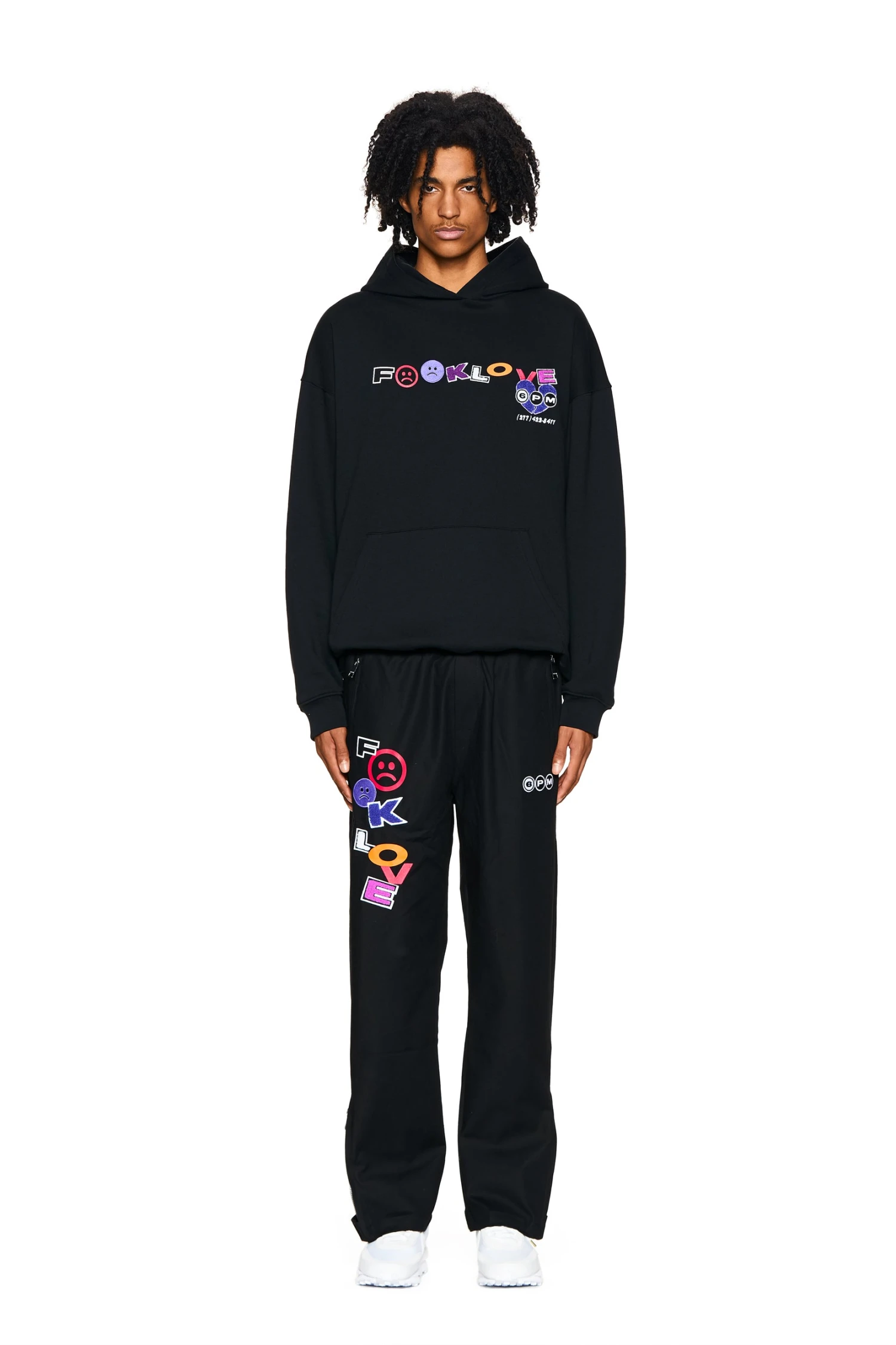 FUCK LOVE TRACKPANTS BLACK(Fuck Love Trackpants V 5 Black) 1 FUCK LOVE TRACKPANTS BLACK(Fuck Love Trackpants V 5 Black)