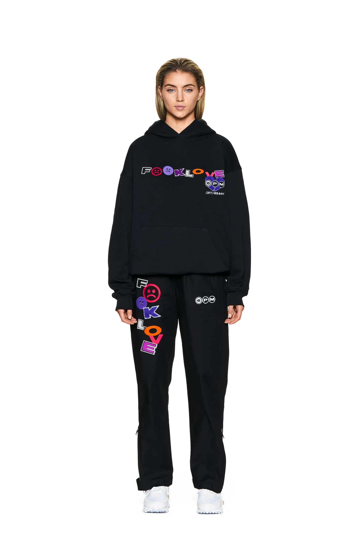 FUCK LOVE TRACKPANTS BLACK(Fuck Love Trackpants V 5 Black) 5 FUCK LOVE TRACKPANTS BLACK(Fuck Love Trackpants V 5 Black) - Image 5