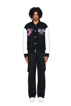COLLEGE JACKET BLACK(College Jacket Black)