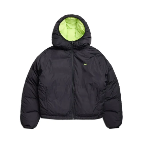 REVERSIBLE PUFFER JACKET BLACK(Reversible Puffer Jacket Black)