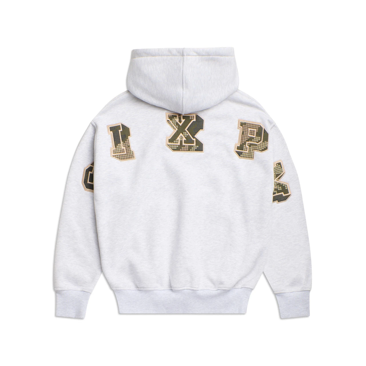DOT CAMO LETTER HOODIE GREY(Dot Camo Letter Hoodie Grey) 1 DOT CAMO LETTER HOODIE GREY(Dot Camo Letter Hoodie Grey)