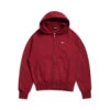 ZIP HOODIE WINE RED(Zip Hoodie Wine Red)