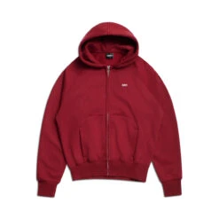 ZIP HOODIE WINE RED(Zip Hoodie Wine Red)
