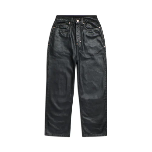 WAX COATED DENIM BLACK(Wax Coated Denim Black)