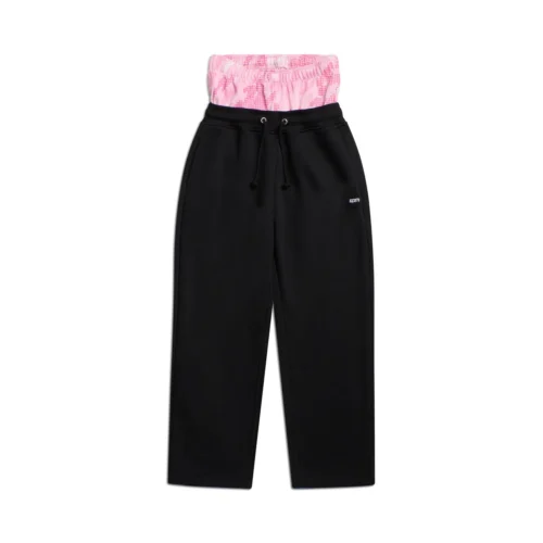 BOXERS OPEN LEG JOGGER BLACK(Boxers Open Leg Jogger Black)