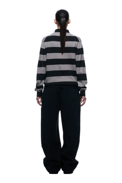 LS STRIPED POLO BLACK(Ls Striped Polo Black) 13 LS STRIPED POLO BLACK(Ls Striped Polo Black) -Simple Daily Wear Store 1337x2005 6PM Spring 0051 250310 6PM ECOM LOOK 18 994 min