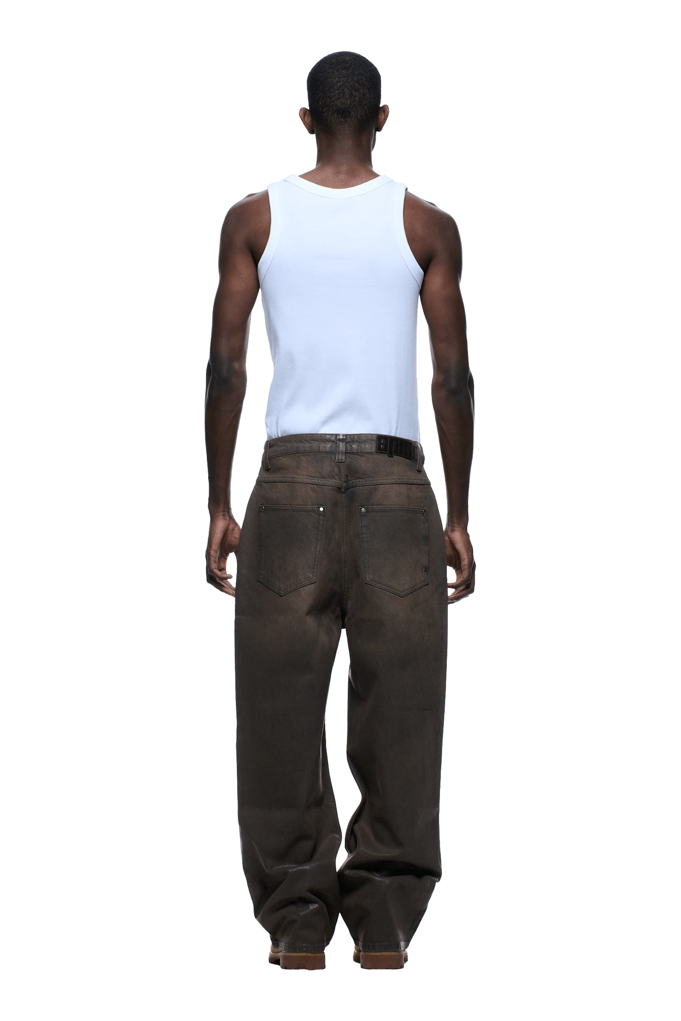 WAX COATED DENIM BROWN(Wax Coated Denim Brown) 4 WAX COATED DENIM BROWN(Wax Coated Denim Brown) - Image 4