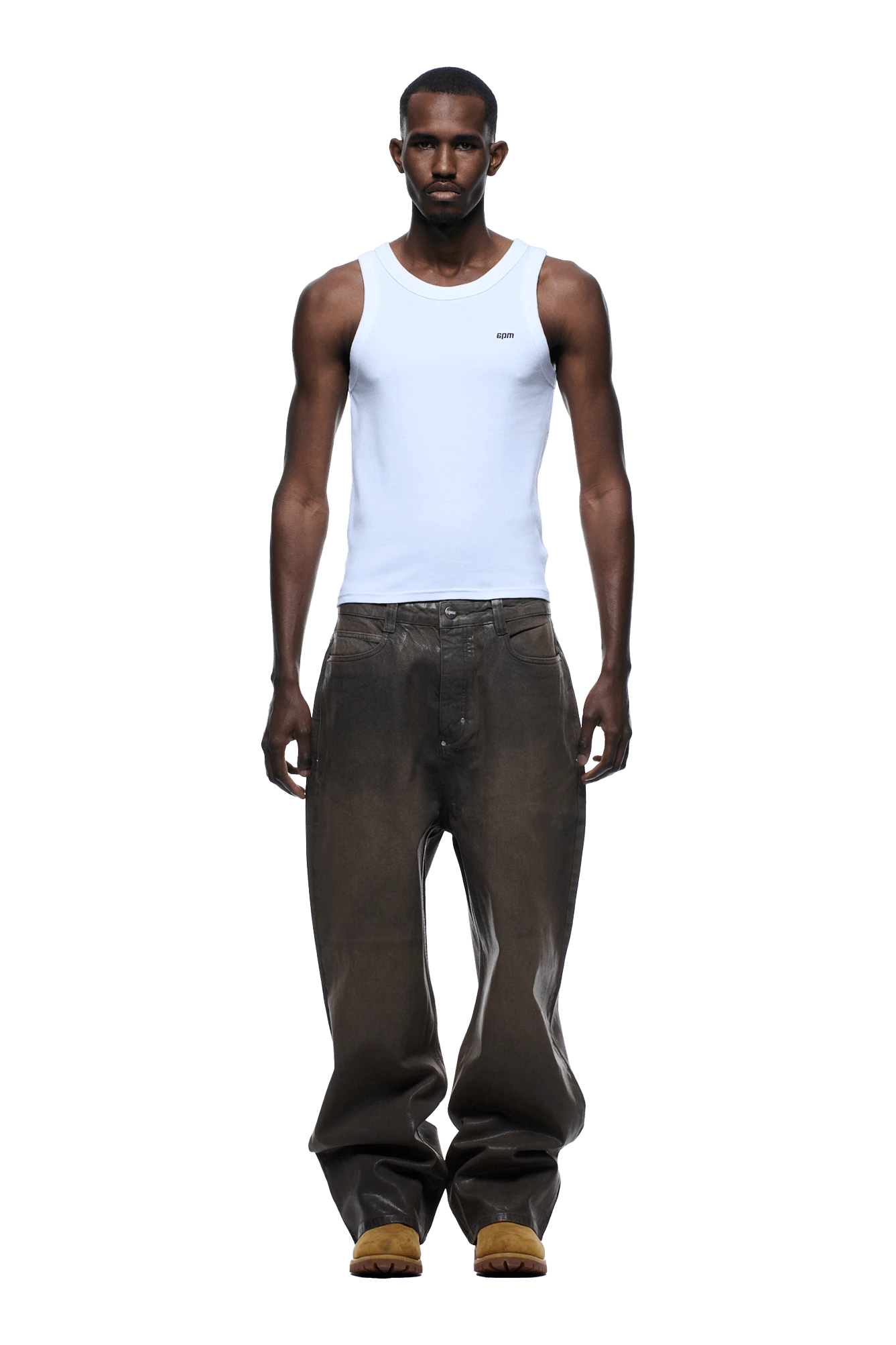 WAX COATED DENIM BROWN(Wax Coated Denim Brown) 2 WAX COATED DENIM BROWN(Wax Coated Denim Brown) - Image 2