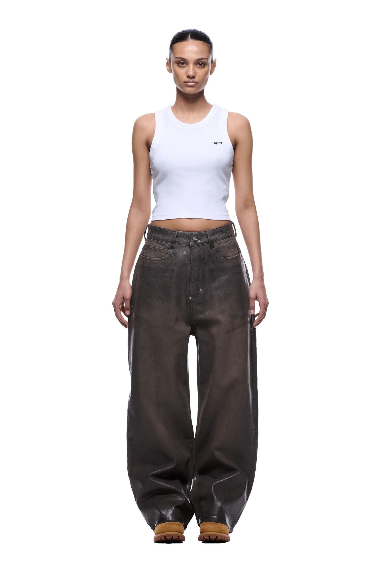 WAX COATED DENIM BROWN(Wax Coated Denim Brown) 5 WAX COATED DENIM BROWN(Wax Coated Denim Brown) - Image 5