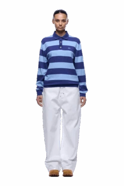 LS STRIPED POLO BLUE(Ls Striped Polo Blue) -Simple Daily Wear Store 1337x2005 6PM Spring 0071 250310 6PM ECOM LOOK 15 806 min