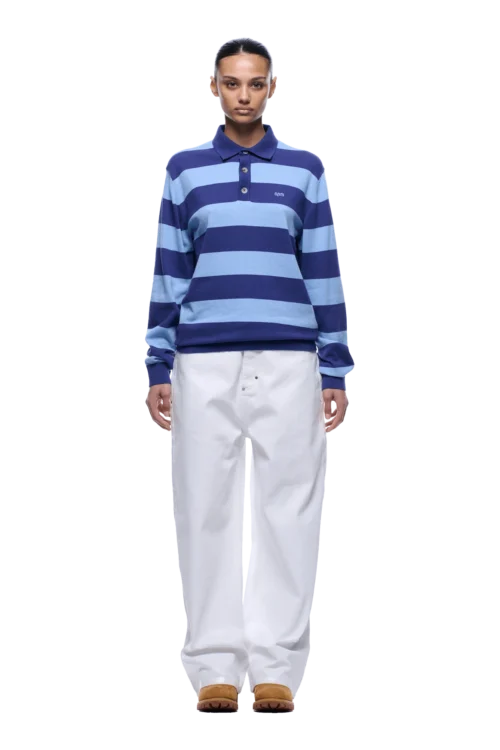 LS STRIPED POLO BLUE(Ls Striped Polo Blue) 11 LS STRIPED POLO BLUE(Ls Striped Polo Blue) -Simple Daily Wear Store 1337x2005 6PM Spring 0071 250310 6PM ECOM LOOK 15 806 min