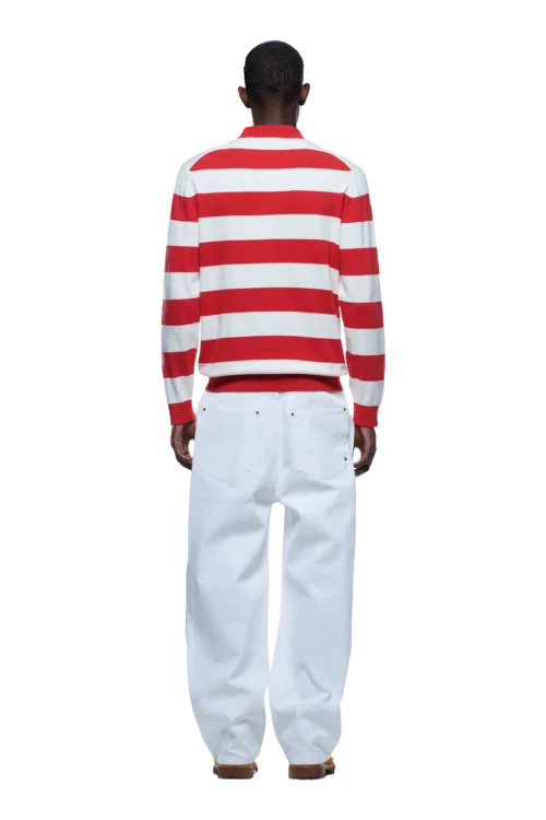 LS STRIPED POLO RED(Ls Striped Polo Red) 10 LS STRIPED POLO RED(Ls Striped Polo Red) -Simple Daily Wear Store 1337x2005 6PM Spring 0072 250310 6PM ECOM LOOK 14 851 min