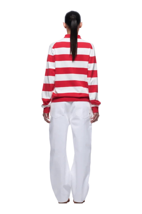 LS STRIPED POLO RED(Ls Striped Polo Red) 13 LS STRIPED POLO RED(Ls Striped Polo Red) -Simple Daily Wear Store 1337x2005 6PM Spring 0075 250310 6PM ECOM LOOK 14 801 min