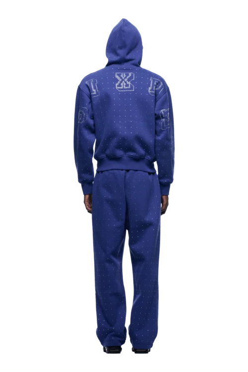 RHINESTONE LETTER ZIP HOODIE BLUE(Rhinestone Letter Zip Hoodie Blue) -Simple Daily Wear Store 1337x2005 6PM Spring 0138 250310 6PM ECOM LOOK 04 397 min