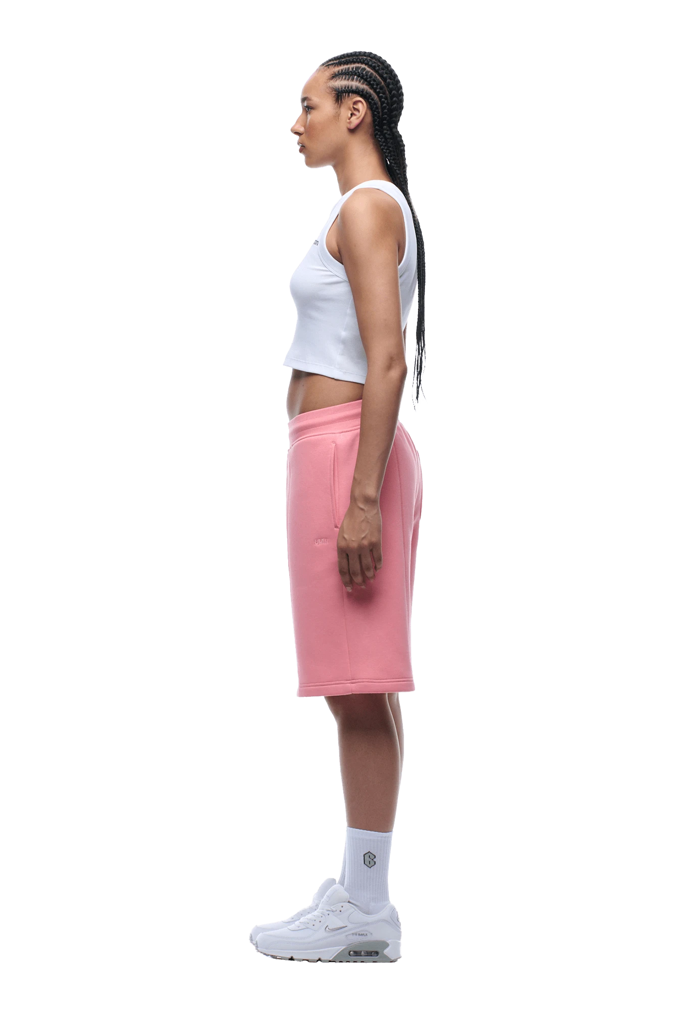 COVERLOCK SHORTS PINK(Coverlock Shorts Pink) 6 COVERLOCK SHORTS PINK(Coverlock Shorts Pink) - Image 6